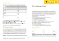 Bewerberbogen - DZ Bank AG