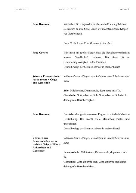 Der Gottesdienst-Text zum Herunterladen