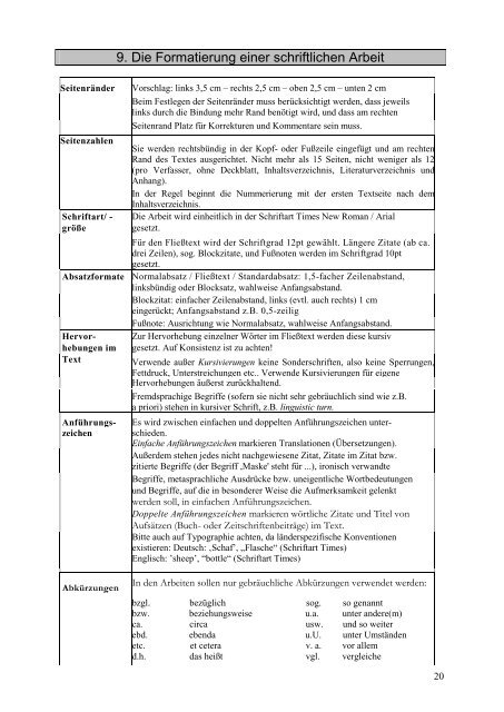 Reader zur Anfertigung der Seminarfacharbeit - Georg-Büchner ...