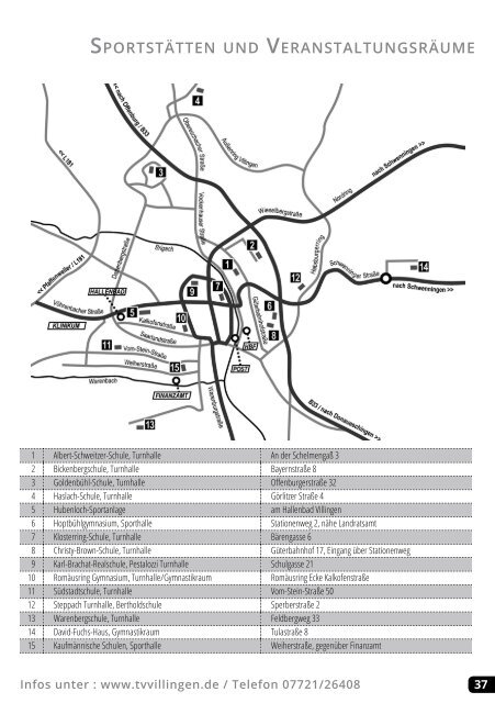 TV Programm 2014 1. Halbjahr - Turnverein 1848 Villingen e.V.