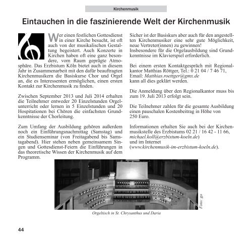 Pfarrbrief 2013-06 - Kath-kirche-haan.de