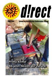 Prima Klima! Ab jetzt heizen wir zurück! - KSJ