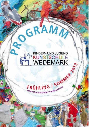 Letztes Programm F/S 2013 - und Jugendkunstschule Wedemark