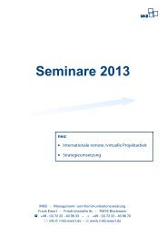 Seminare 2013 - MKB Management- und Kommunikationsberatung ...