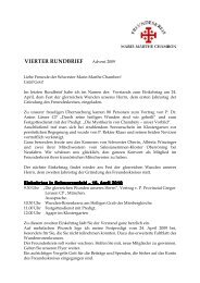 VIERTER RUNDBRIEF - Passionisten