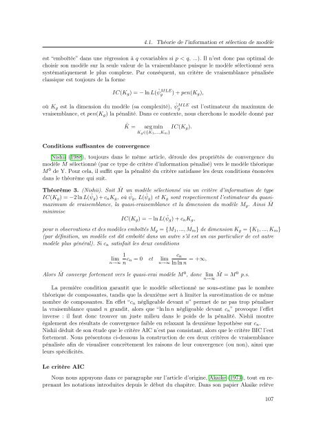 Mélanges de GLMs et nombre de composantes : application ... - Scor