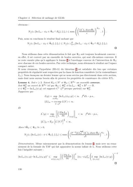 Mélanges de GLMs et nombre de composantes : application ... - Scor