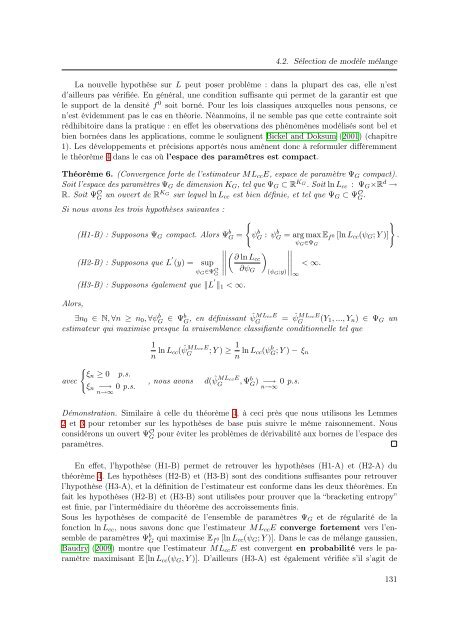 Mélanges de GLMs et nombre de composantes : application ... - Scor