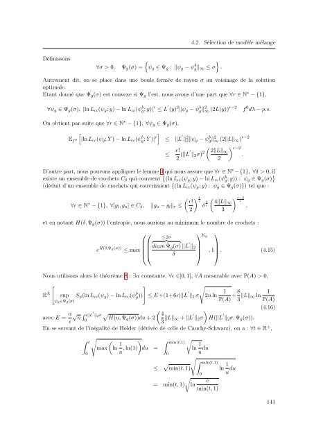 Mélanges de GLMs et nombre de composantes : application ... - Scor