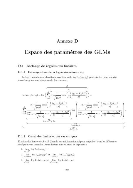 Mélanges de GLMs et nombre de composantes : application ... - Scor