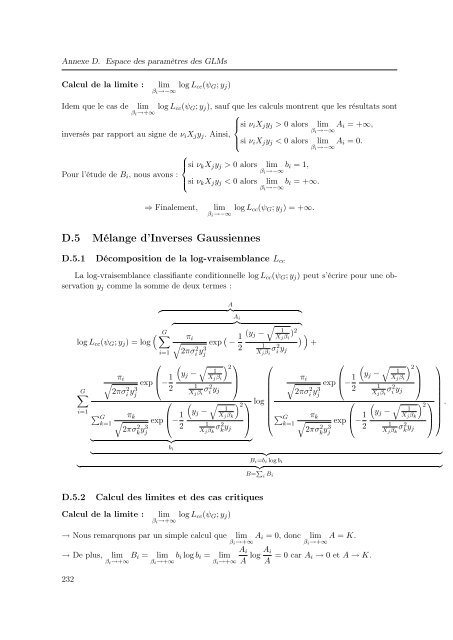 Mélanges de GLMs et nombre de composantes : application ... - Scor