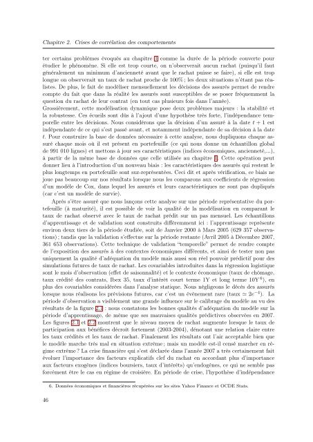 Mélanges de GLMs et nombre de composantes : application ... - Scor