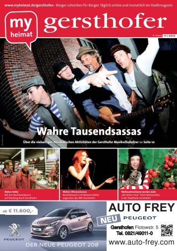Bericht in MyHeimat Ausgabe 11/2012 - Verein Sicheres Leben eV