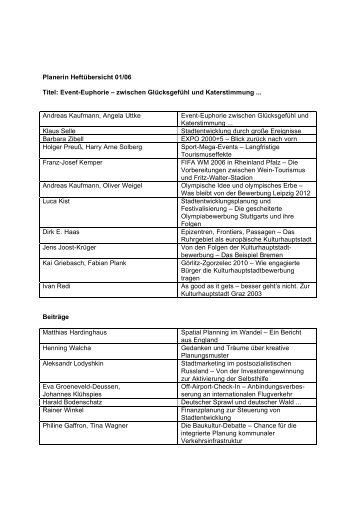 Event-Euphorie – zwischen Glücksgefühl und Katerstimmung - SRL