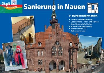 Sanierung in Nauen - Stadtkontor