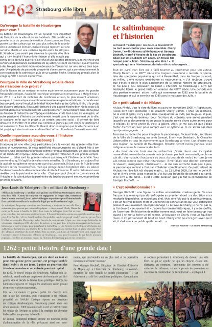 4 pages en  version PDF - Strasbourg, ville libre