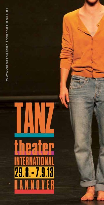 Download Programme brochure - Tanztheater International