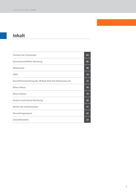 Geschäftsbericht zum Download - VR Bank Bad Orb-Gelnhausen eG
