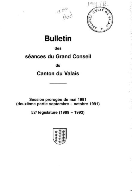 impot etat du valais