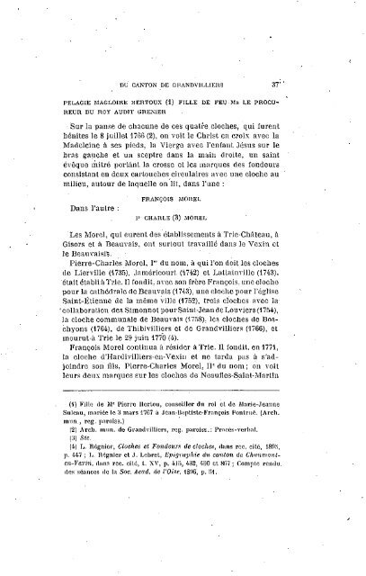 Epigraphie du Canton de Grandvilliers - Bibliothèque numérique de ...