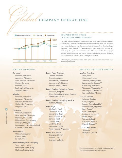 Bemis Company 2007 Annual Report - IR Solutions