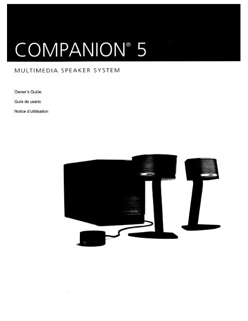 Bose Companion 5 Volume Control Pod for Companion 5 Speakers US Seller