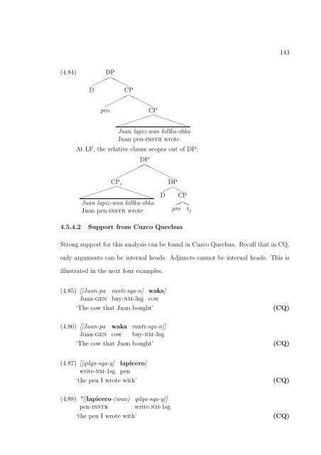 the syntax and semantics of relativization and quantification