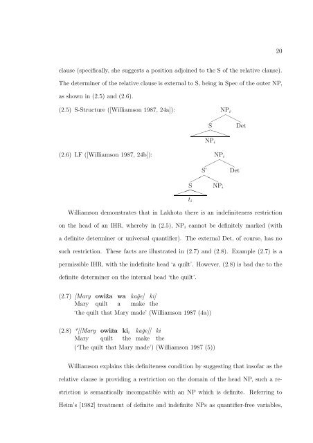 the syntax and semantics of relativization and quantification