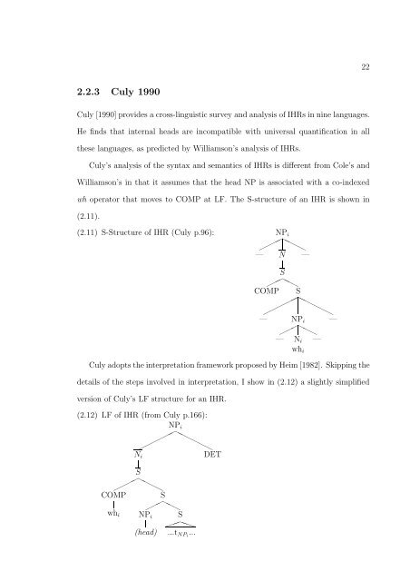 the syntax and semantics of relativization and quantification