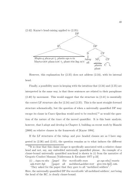 the syntax and semantics of relativization and quantification