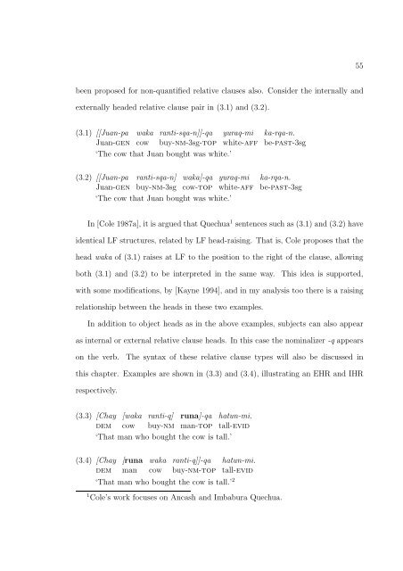 the syntax and semantics of relativization and quantification