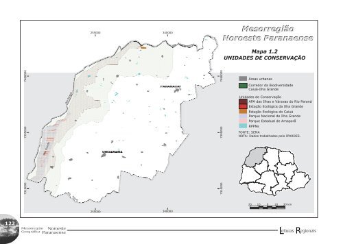 MesorregiÃ£o GeogrÃ¡fica Noroeste Paranaense - Ipardes