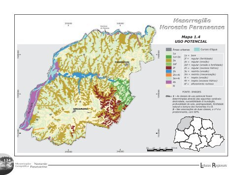 MesorregiÃ£o GeogrÃ¡fica Noroeste Paranaense - Ipardes