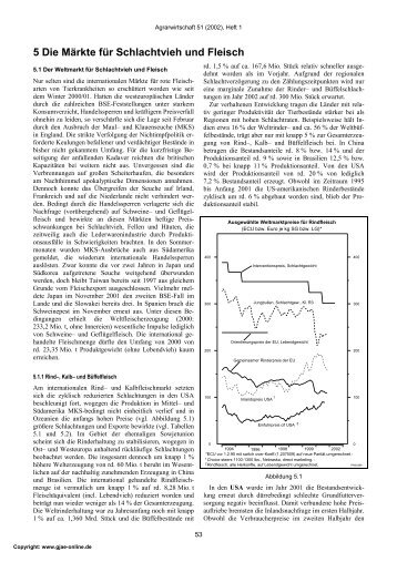 5 Die Märkte für Schlachtvieh und Fleisch - AgEcon Search