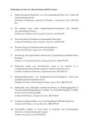 Publications of Prof. Dr. Albrecht Salzer; RWTH Aachen l ...