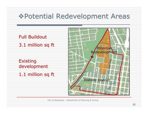 Braddock Road Metro Area Plan Presentation - City of Alexandria