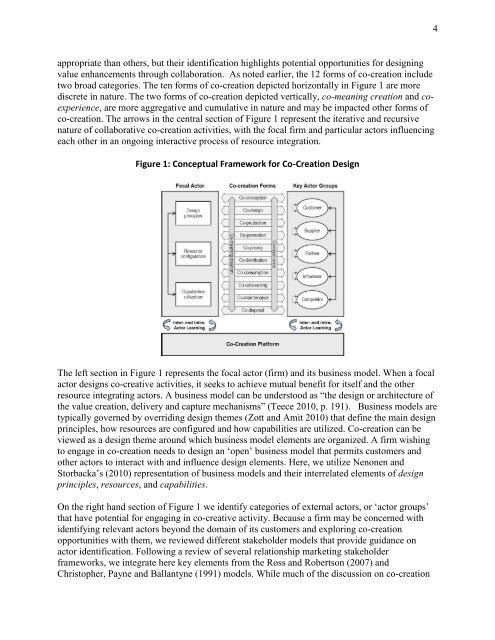 1 CO-CREATION: A TYPOLOGY AND CONCEPTUAL ... - ANZMAC