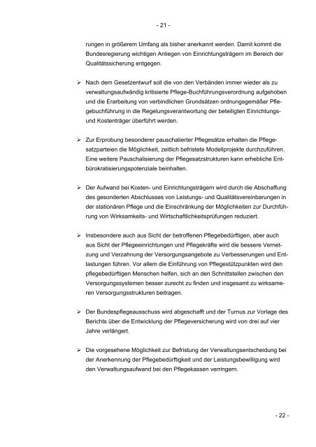 - 21 - rungen in größer