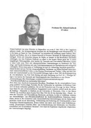 Prof. Dr. Erhard Kallweit 65 years [in German]