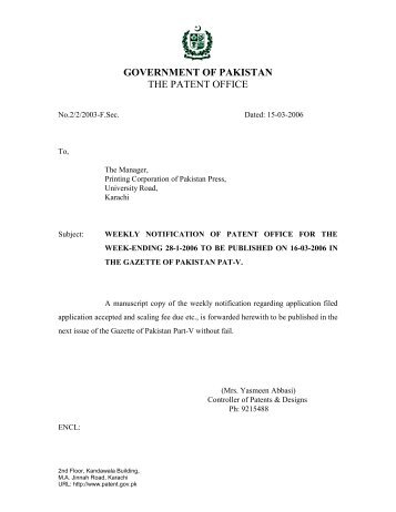 GOVERNMENT OF PAKISTAN - IPO Pakistan