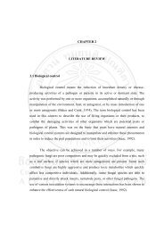 CHAPTER 2 LITERATURE REVIEW 2.1 Biological control Biological ...