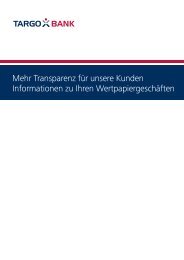 Einlagensicherung - Targobank