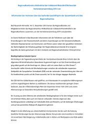 Regionalkonferenz AhrBrohltal der Volksbank RheinAhrEifel ...