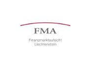 Präsentation der FMA Liechtenstein