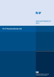 Geschäftsbericht 2012 R+V Pensionsfonds AG (PDF 432,3 KB)