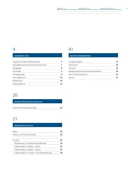 Geschäftsbericht 2012 R+V Pensionsfonds AG (PDF 432,3 KB)