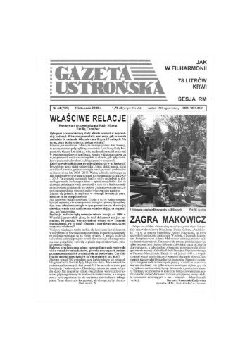 Gazeta Ustrońska nr 44 / 06