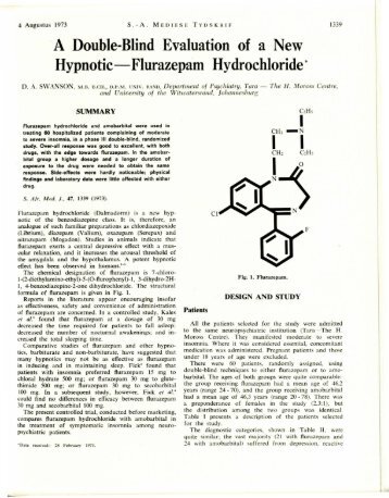 1.3 A DOUBLE-BLIND EVALUATION OF A NEW HYPNOTIC