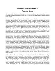 Resolution of the Retirement of Robert L. Reuss - Tufts University