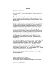 Welcome Dear Conference Attendee, We are delighted to welcome ...